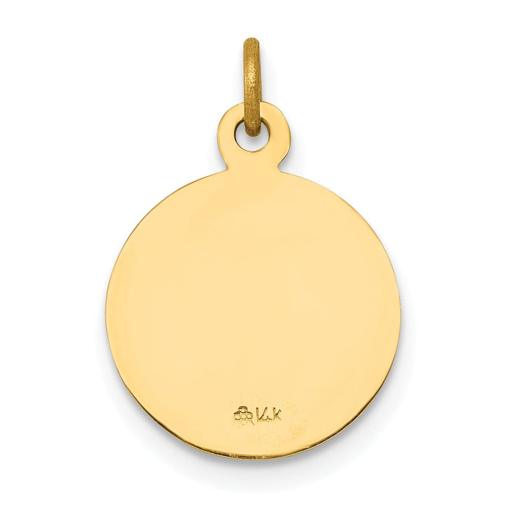 Lovely Rita's Pendants & Charms 14k Yellow Gold Saint Joseph Medal Pendant