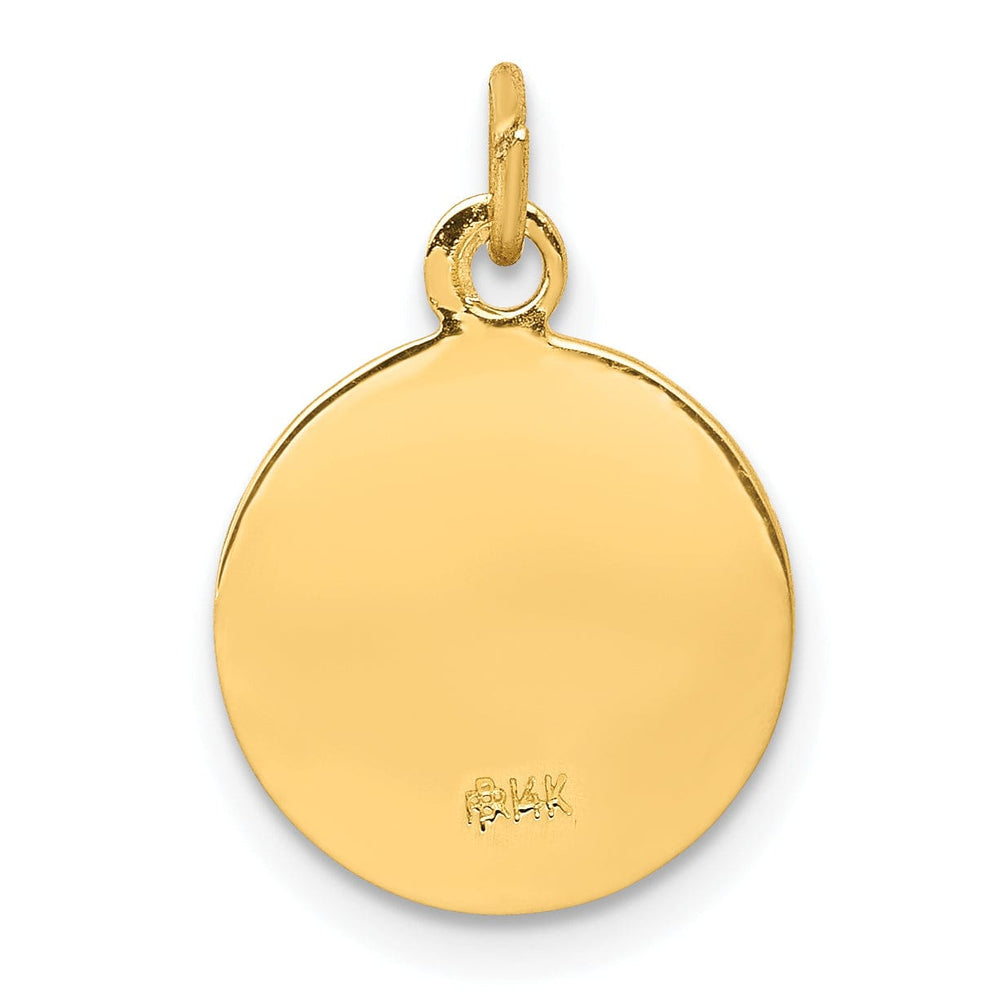 Lovely Rita's Pendants & Charms 14k Yellow Gold Saint Martha Medal Pendant