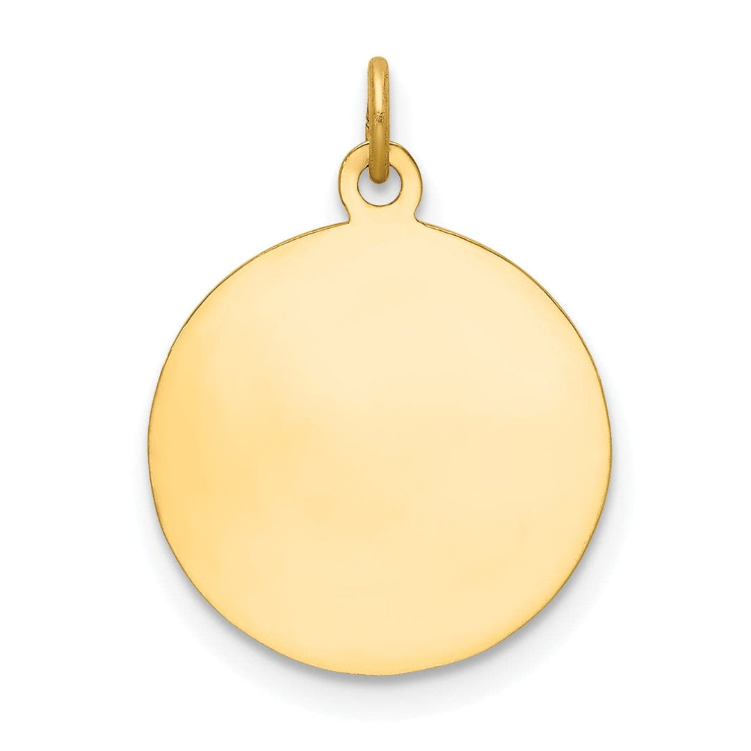 Lovely Rita's Pendants & Charms 14k Yellow Gold Saint Roch Medal Pendant