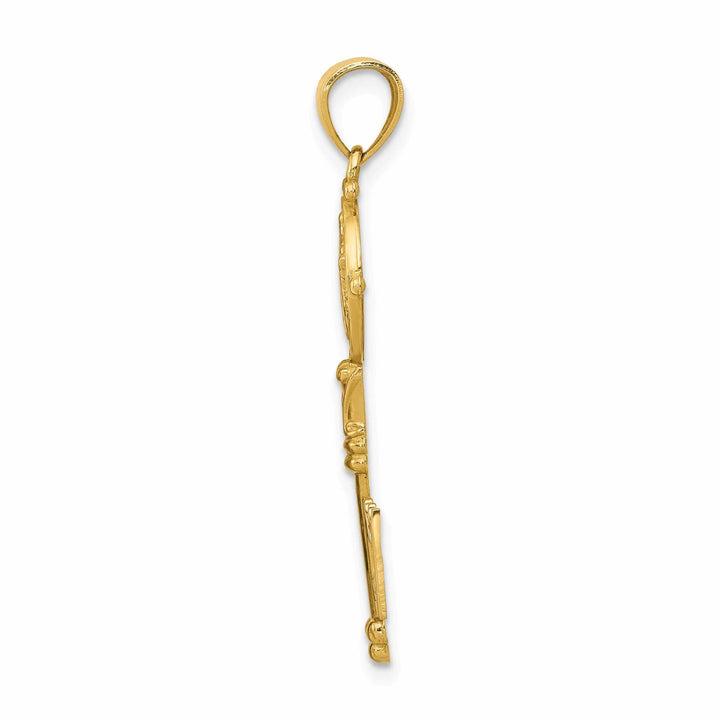 Lovely Rita's Pendants & Charms 14k Yellow Gold San Benito Key Pendant