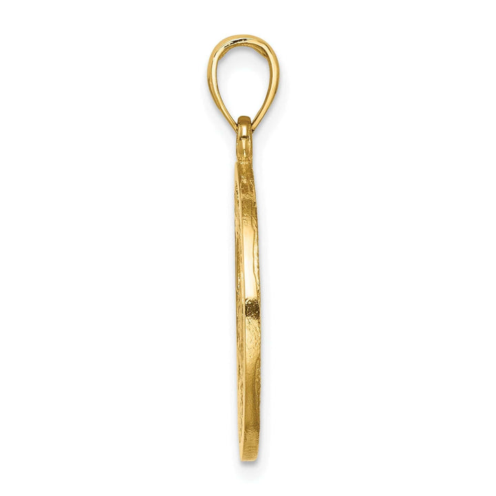 Lovely Rita's Pendants & Charms 14K Yellow Gold ST. LUCIA Twin Peaks Pitons Mountains Pendant
