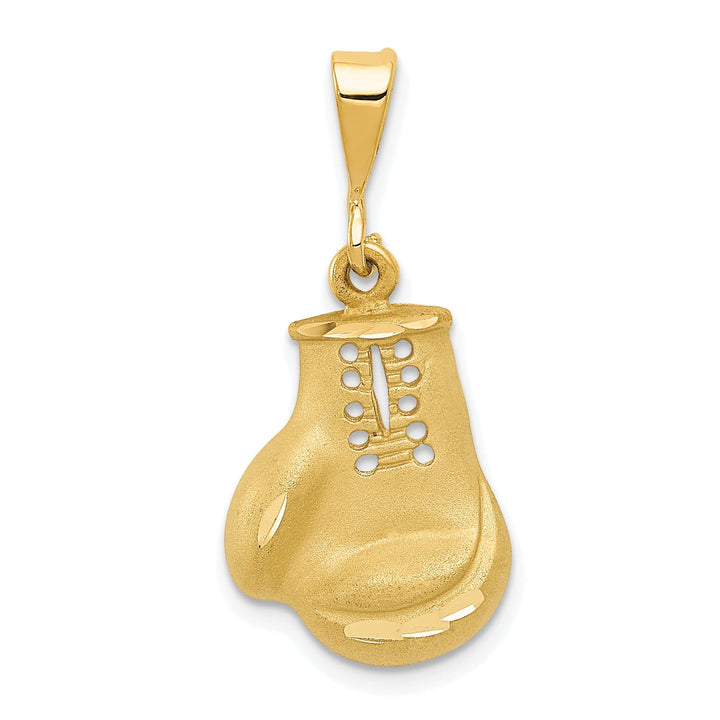 Lovely Rita's Pendants & Charms Solid 14k Yellow Gold Boxing Glove Pendant