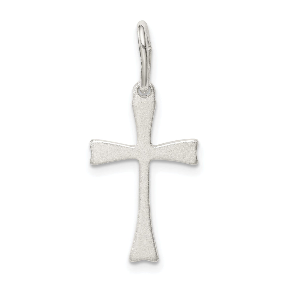 Lovely Rita's Pendants & Charms Sterling Silver Fleur de lis Cross Pendant