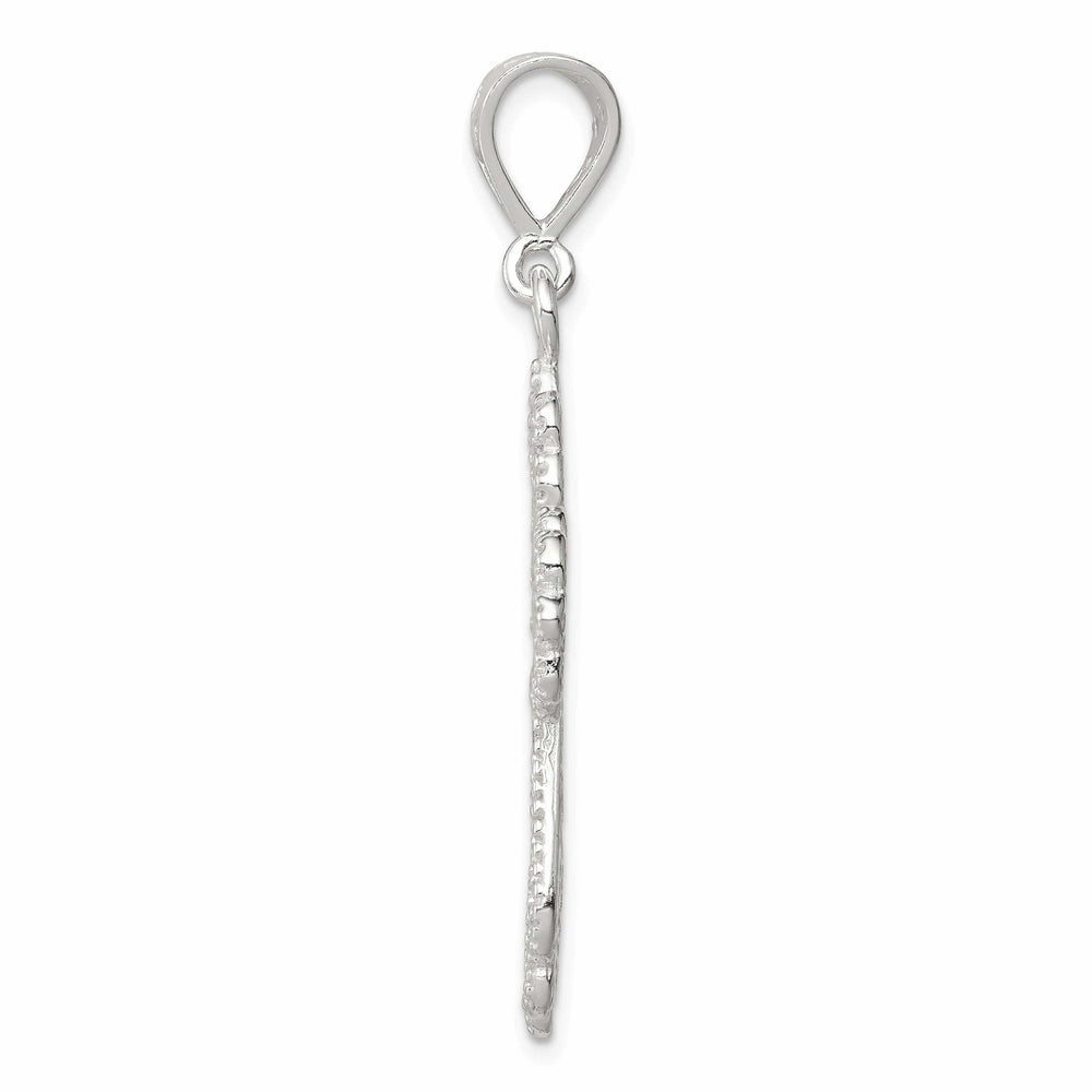 Lovely Rita's Pendants & Charms Sterling Silver Fleur de lis Cross Pendant