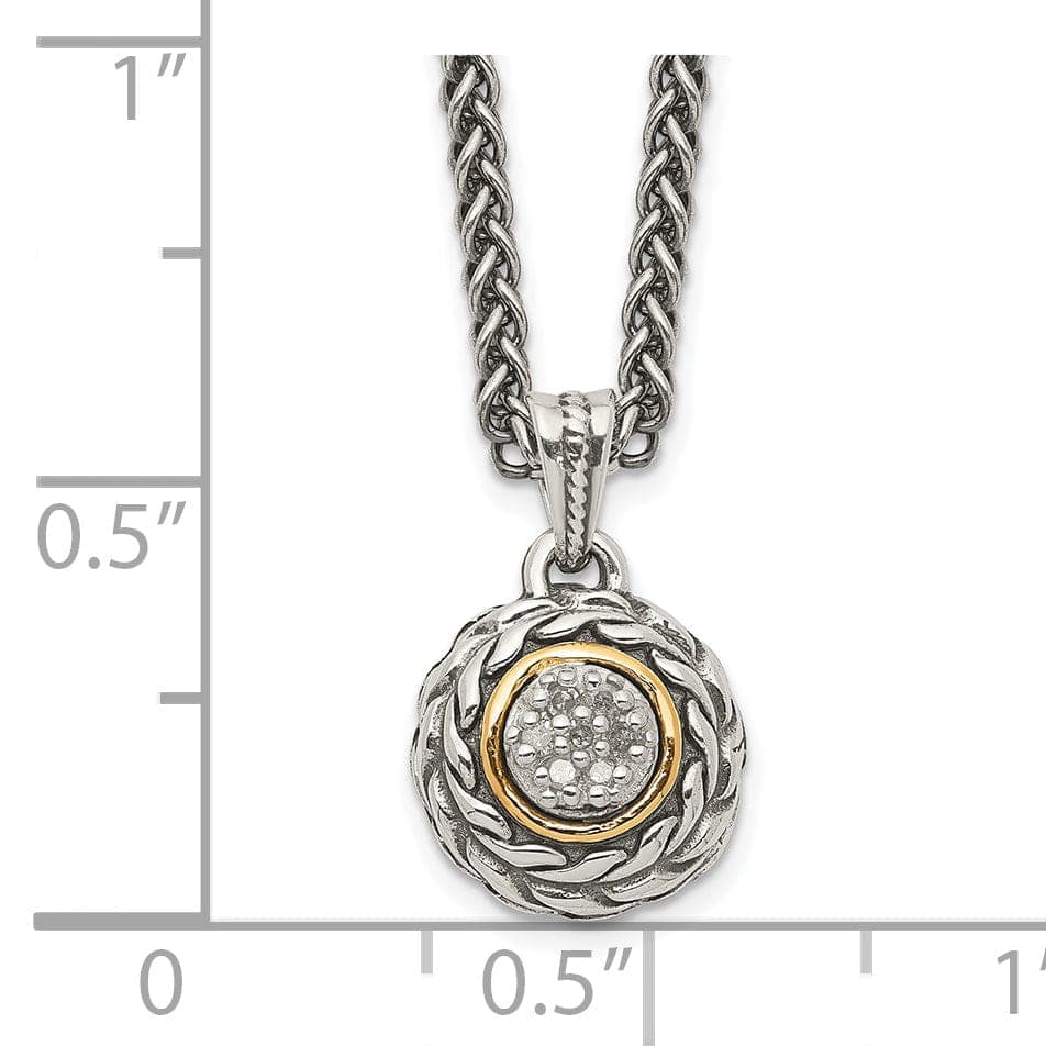 Shey Couture Pendants & Charms Sterling Silver Gold Diamond Pendant