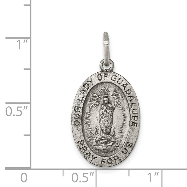 Lovely Rita's Pendants & Charms Sterling Silver Our Lady of Guadalpue Medal