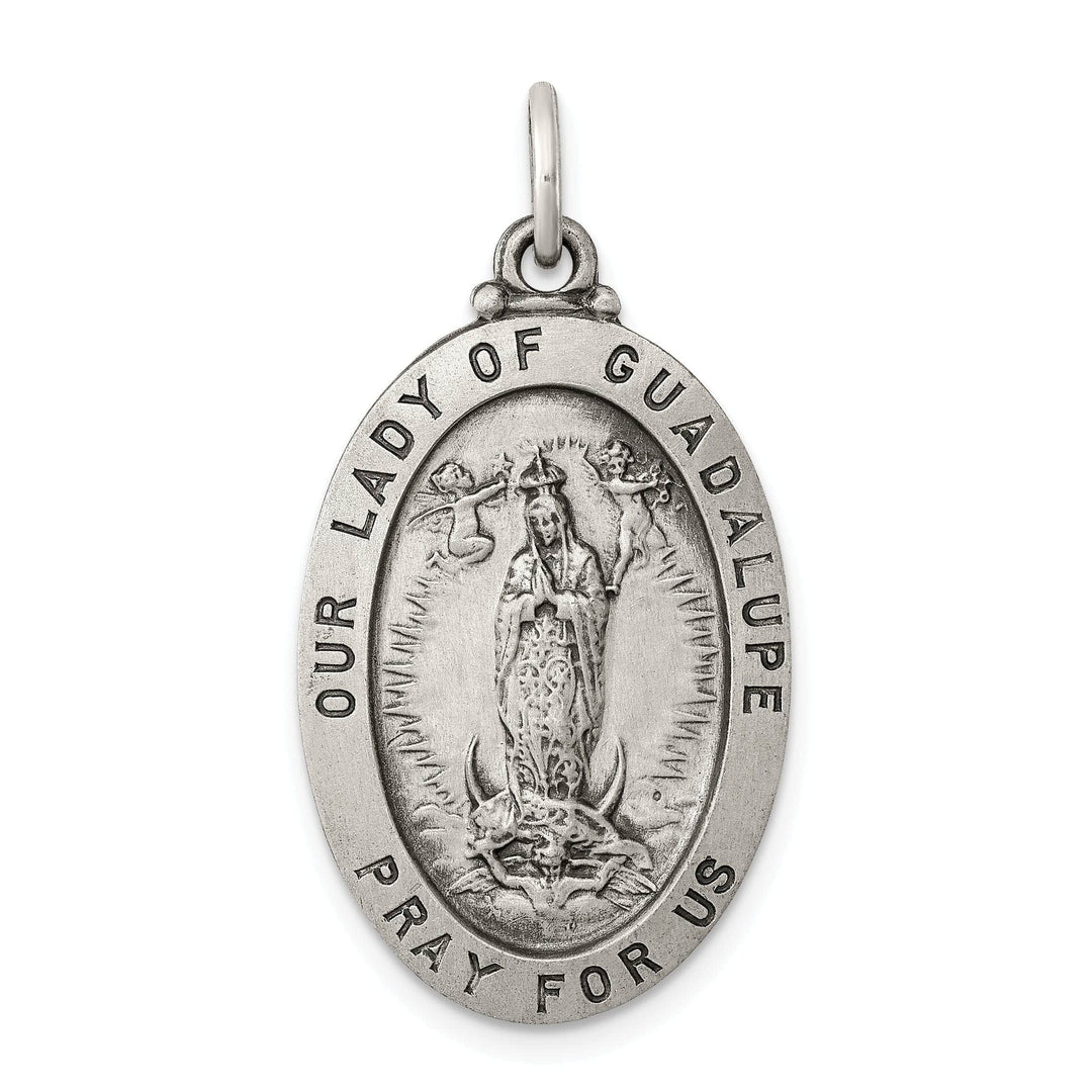 Lovely Rita's Pendants & Charms Sterling Silver Our Lady of Guadalupe Medal