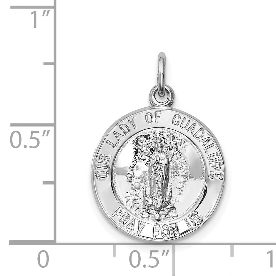 Lovely Rita's Pendants & Charms Sterling Silver Our Lady of Guadalupe Medal