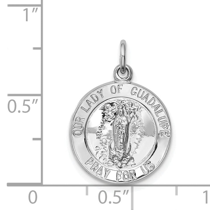 Lovely Rita's Pendants & Charms Sterling Silver Our Lady of Guadalupe Medal