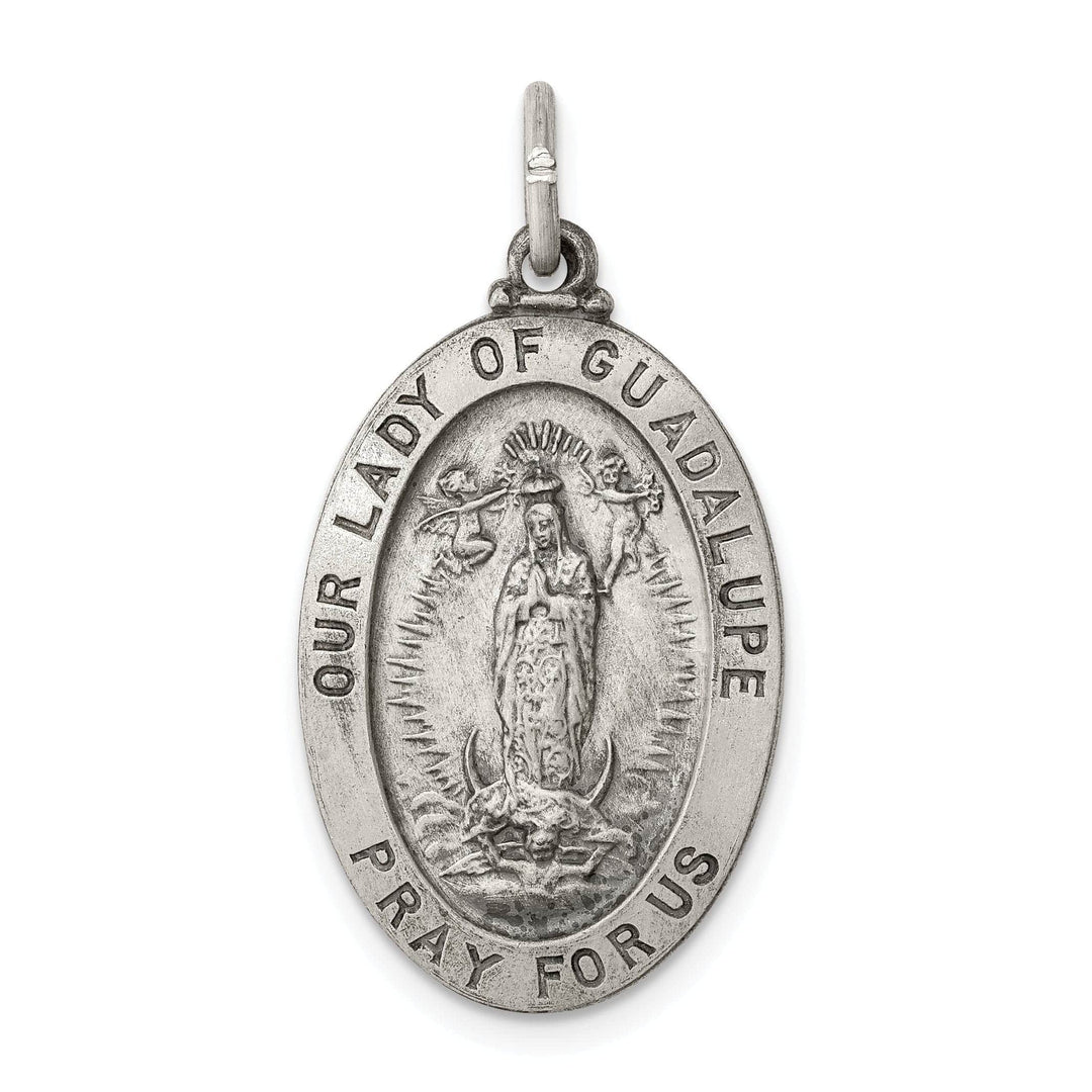 Lovely Rita's Pendants & Charms Sterling Silver Our Lady Of Guadalupe Medal