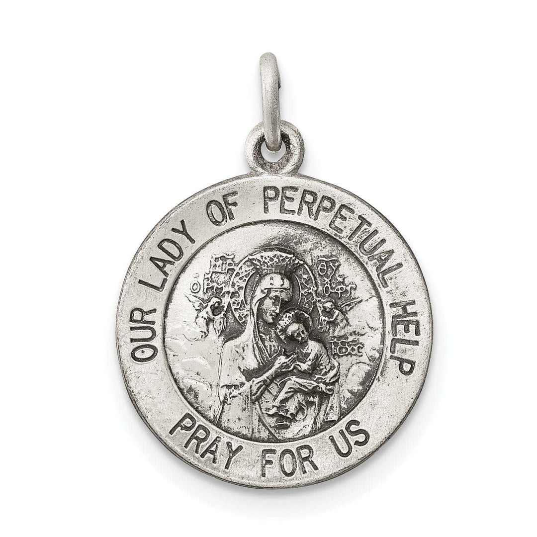 Lovely Rita's Pendants & Charms Sterling Silver Our Lady of Perpetual Help Medal