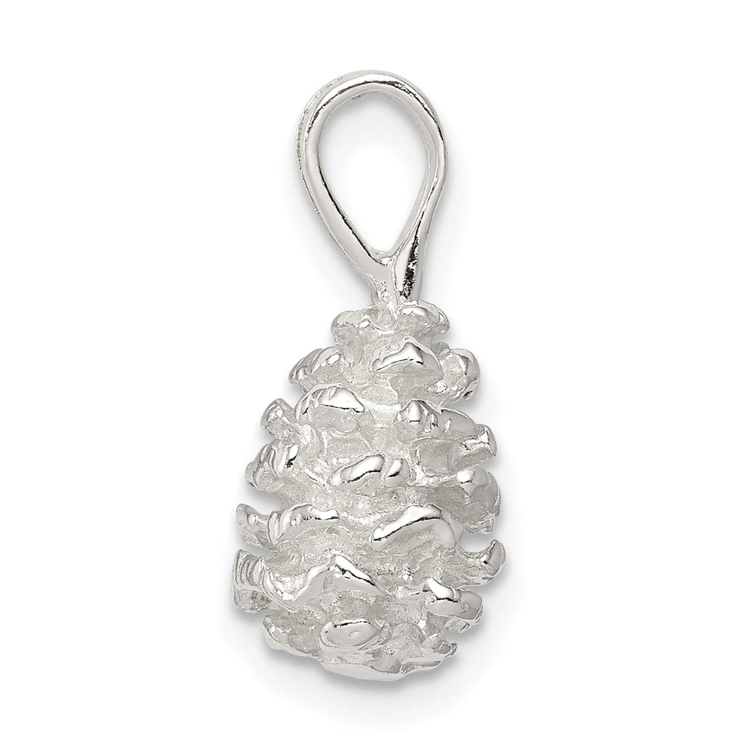 Lovely Rita's Pendants & Charms Sterling Silver Pinecone Charm Pendant