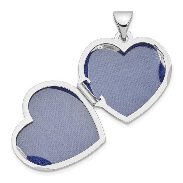 Lovely Rita's Pendants & Charms Sterling Silver Plain 18MM Heart Locket