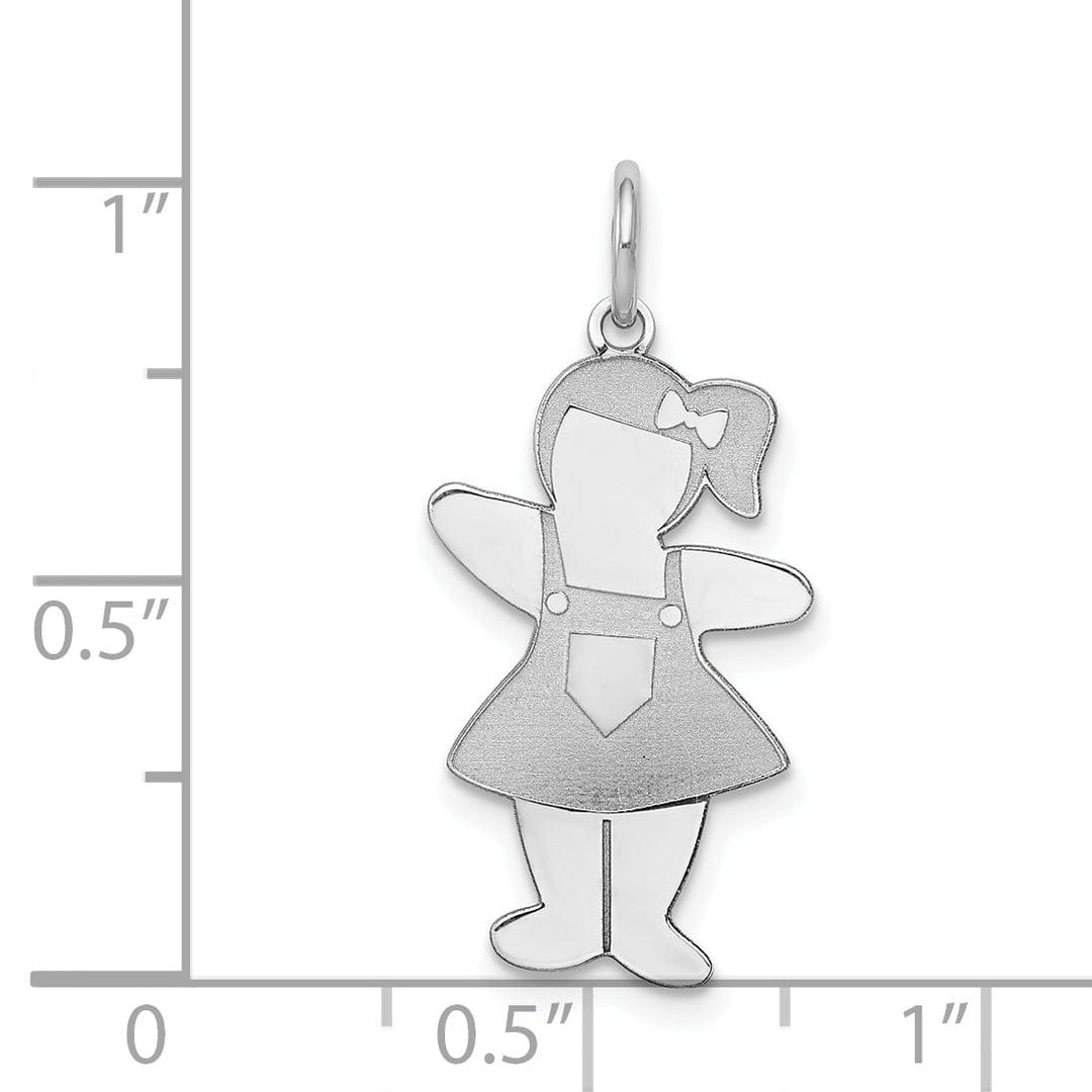 Lovely Rita's Pendants & Charms Sterling Silver Pocket Sized Cuddle Charm