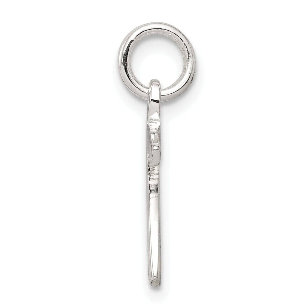 Lovely Rita's Pendants & Charms Sterling Silver Polish Finish Boy Charm Pendant