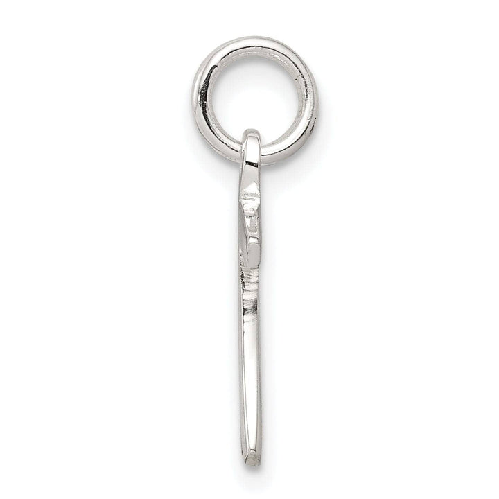 Lovely Rita's Pendants & Charms Sterling Silver Polish Finish Boy Charm Pendant