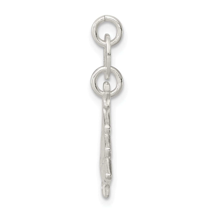 Lovely Rita's Pendants & Charms Sterling Silver Polished Christmas Tree Charm