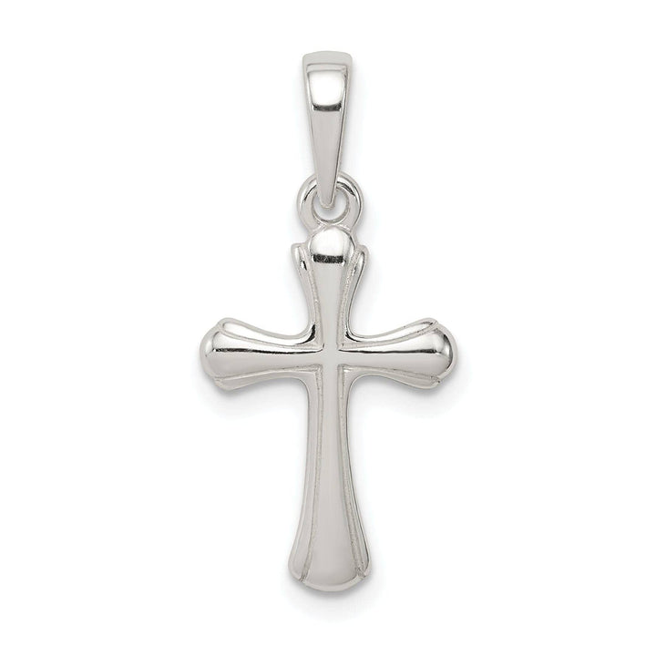 Lovely Rita's Pendants & Charms Sterling Silver Polished Cross Open Pendant