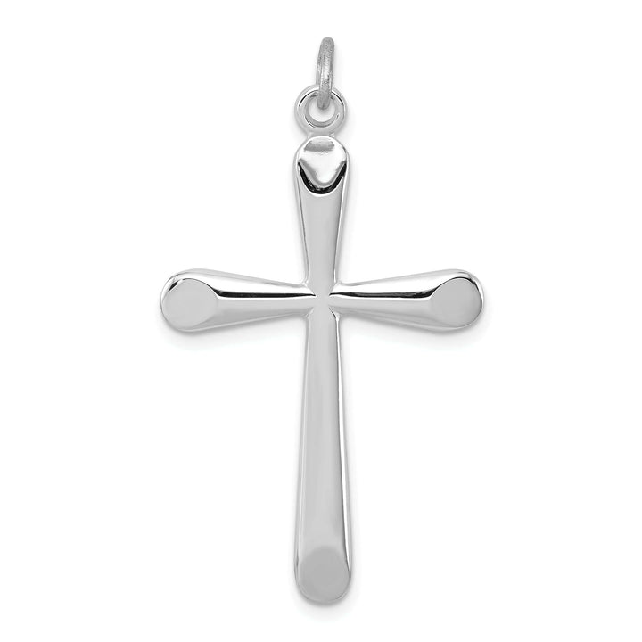 Lovely Rita's Pendants & Charms Sterling Silver Polished Cross Pendant