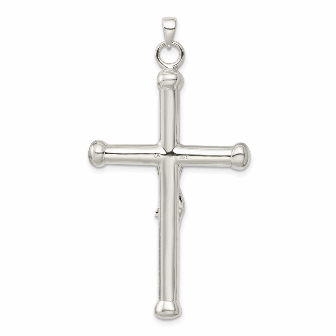 Lovely Rita's Pendants & Charms Sterling Silver Polished Crucifix Pendant