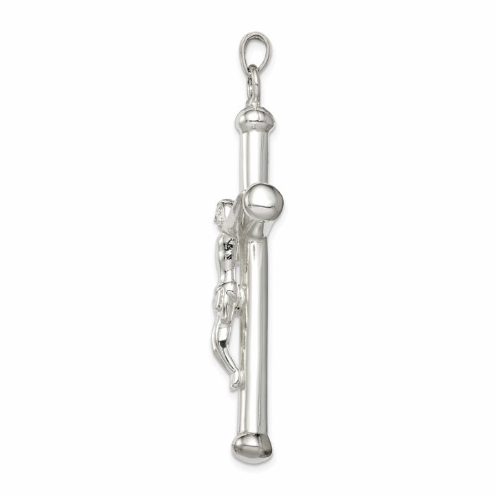 Lovely Rita's Pendants & Charms Sterling Silver Polished Crucifix Pendant