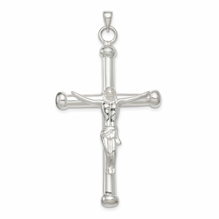 Lovely Rita's Pendants & Charms Sterling Silver Polished Crucifix Pendant