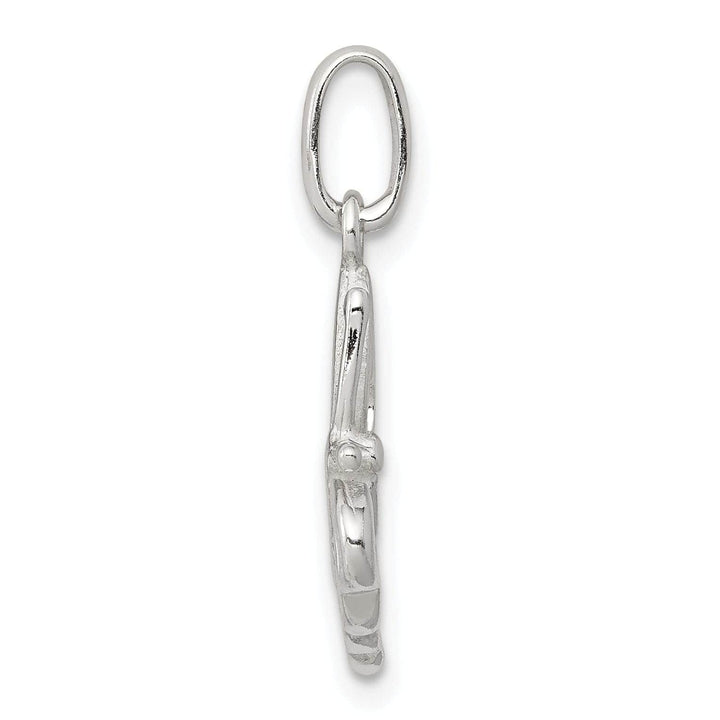 Lovely Rita's Pendants & Charms Sterling Silver Polished Finish Butterfly Charm