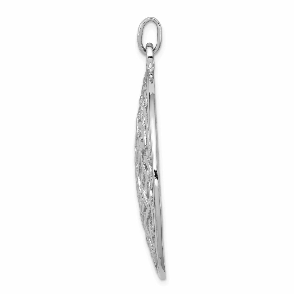 Lovely Rita's Pendants & Charms Sterling Silver Polished Finish Celtic Charm