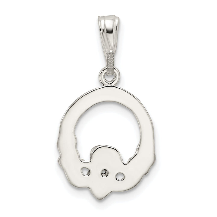 Lovely Rita's Pendants & Charms Sterling Silver Polished Finish Claddagh Charm