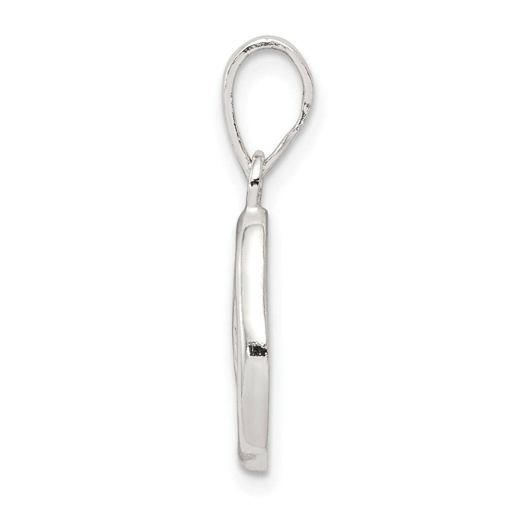 Lovely Rita's Pendants & Charms Sterling Silver Polished Initial O Pendant