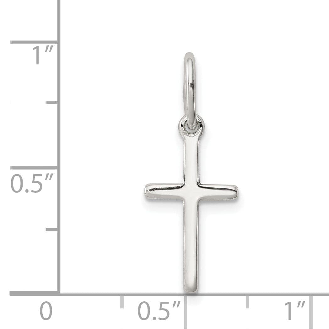 Lovely Rita's Pendants & Charms Sterling Silver Polished Latin Cross Charm