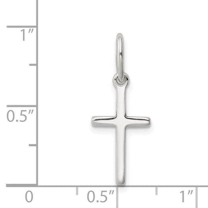 Lovely Rita's Pendants & Charms Sterling Silver Polished Latin Cross Charm