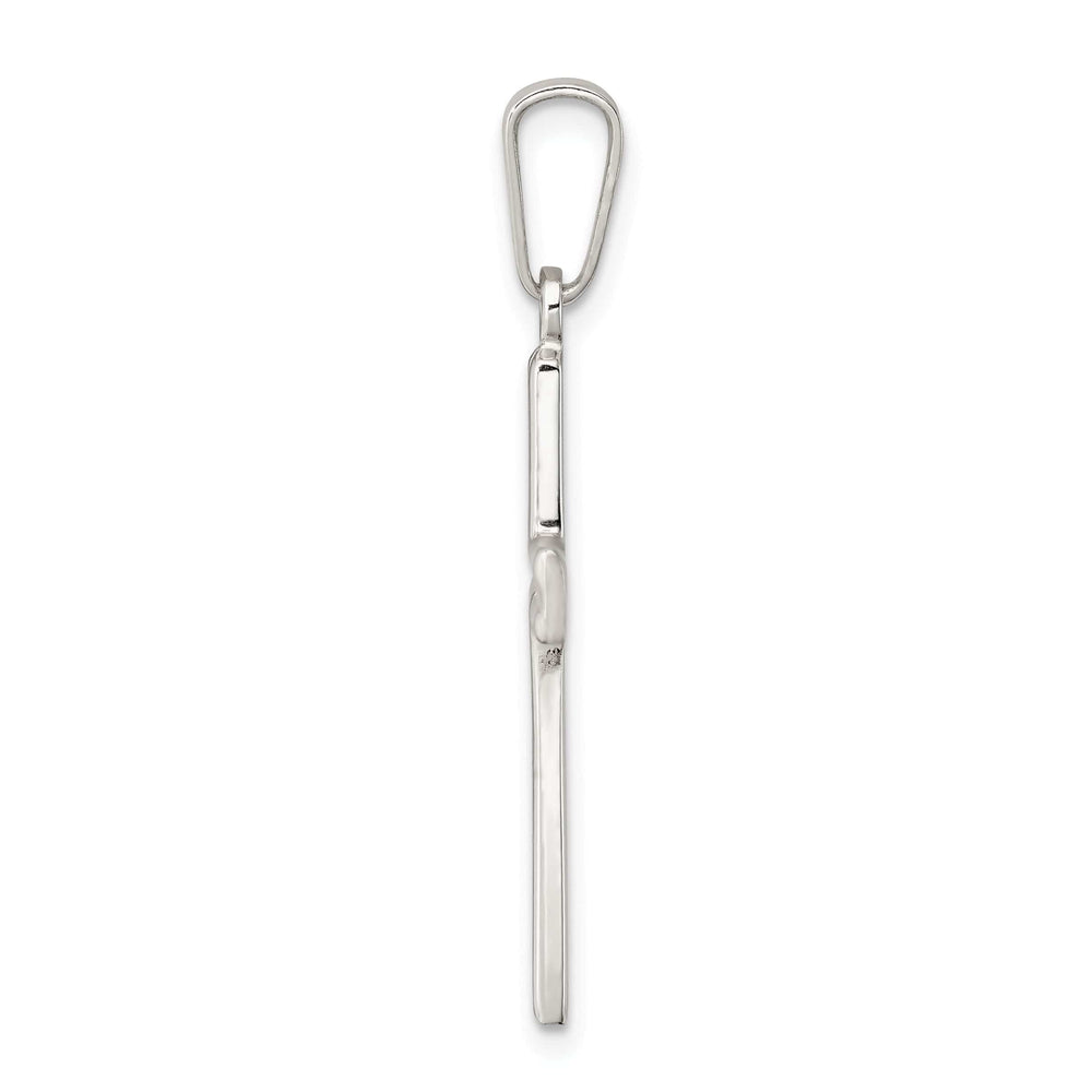 Lovely Rita's Pendants & Charms Sterling Silver Polished Latin Cross Pendant