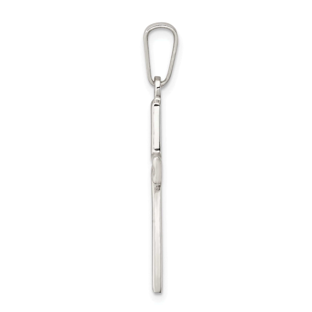 Lovely Rita's Pendants & Charms Sterling Silver Polished Latin Cross Pendant