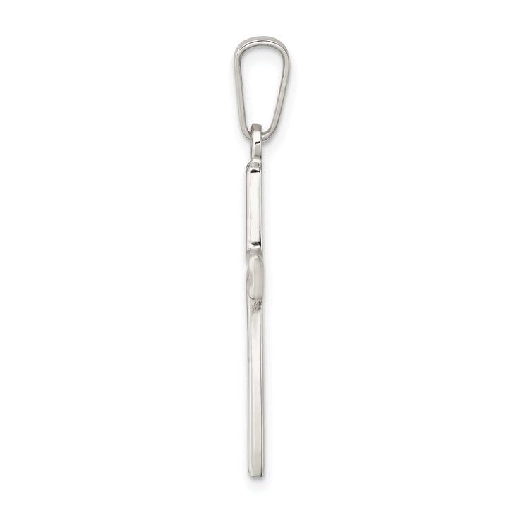 Lovely Rita's Pendants & Charms Sterling Silver Polished Latin Cross Pendant