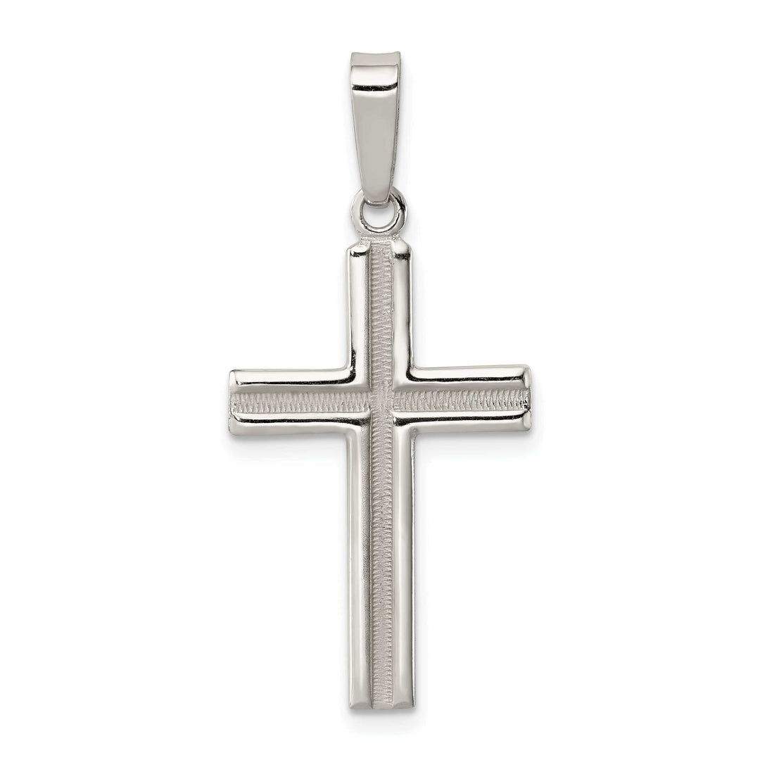 Lovely Rita's Pendants & Charms Sterling Silver Polished Latin Cross Pendant