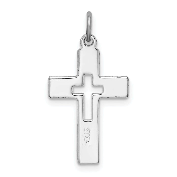 Lovely Rita's Pendants & Charms Sterling Silver Polished Latin Cross Pendant