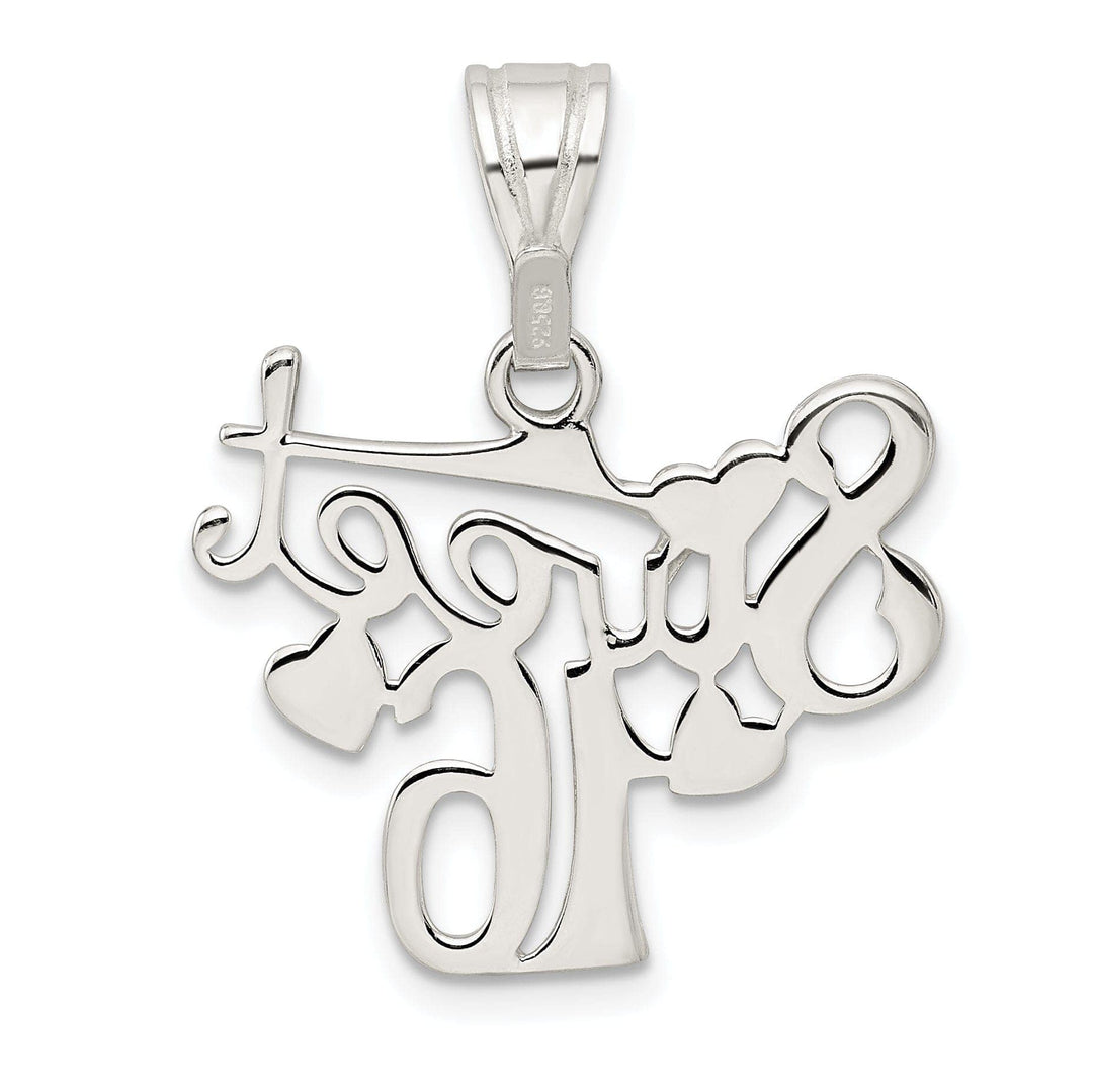 Lovely Rita's Pendants & Charms Sterling Silver Polished Sweet Sixteen Charm