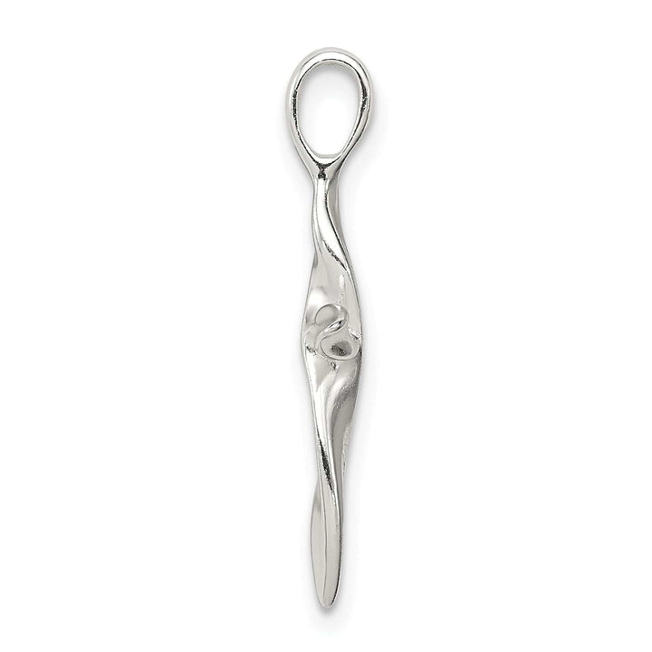 Lovely Rita's Pendants & Charms Sterling Silver Polished Twisted Cross Pendant