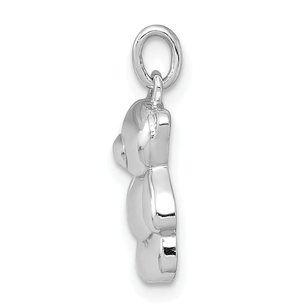 Lovely Rita's Pendants & Charms Sterling Silver Rhodium plated Teddy Bear Pendant