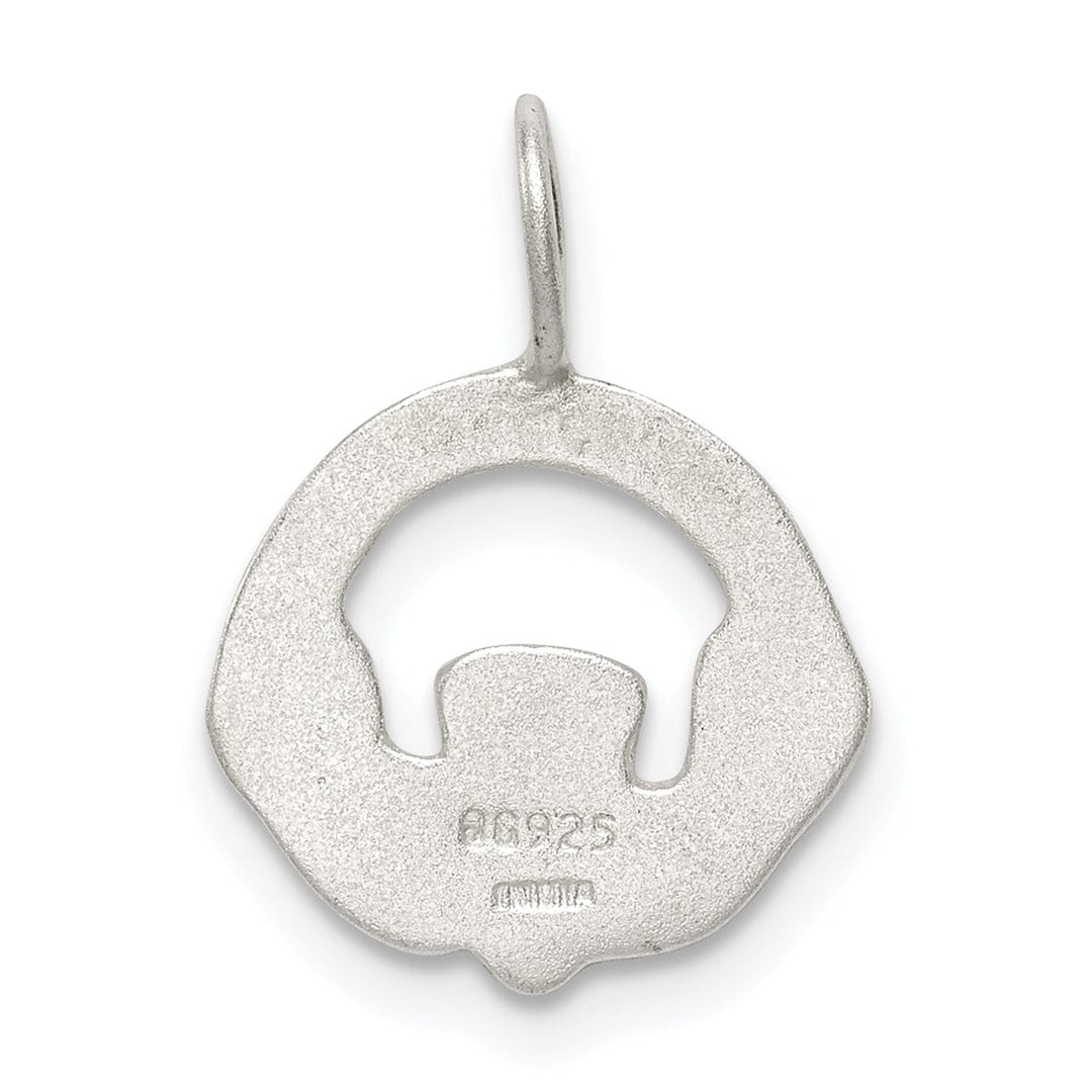Lovely Rita's Pendants & Charms Sterling Silver Satin Finish Claddagh Charm