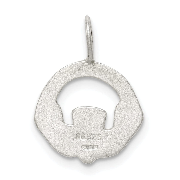 Lovely Rita's Pendants & Charms Sterling Silver Satin Finish Claddagh Charm