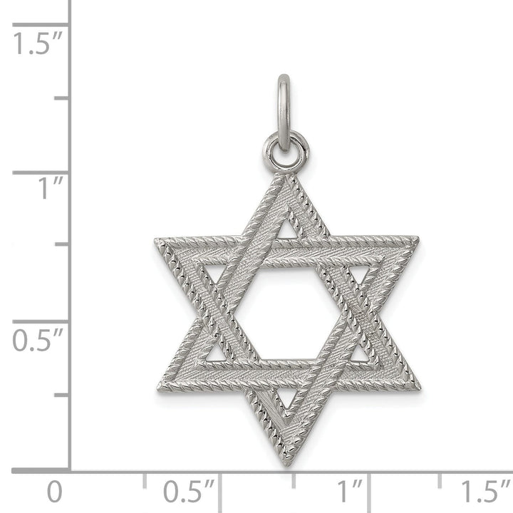 Lovely Rita's Pendants & Charms Sterling Silver Star of David Charm Pendant