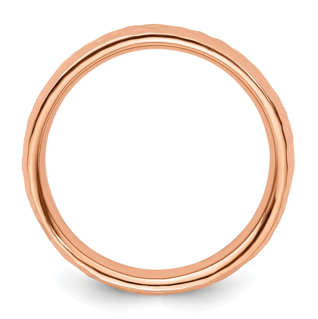 Stackable Expressions Pin Sterling Silver Pink-Plated Ring