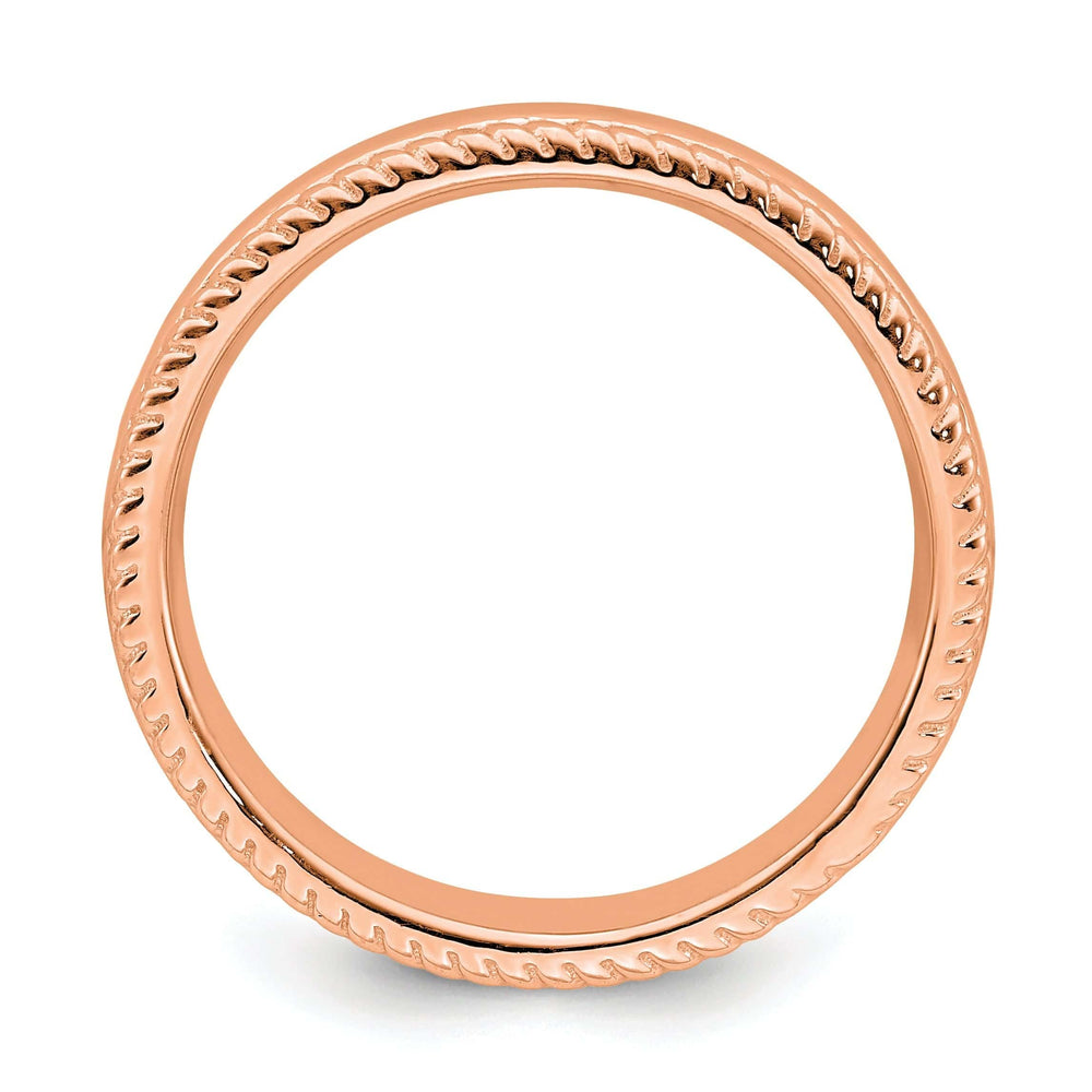 Stackable Expressions Pin Sterling Silver Pink-Plated Ring
