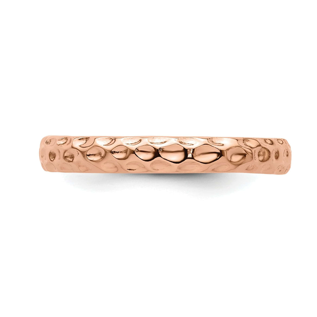 Stackable Expressions Pin Sterling Silver Pink-Plated Ring