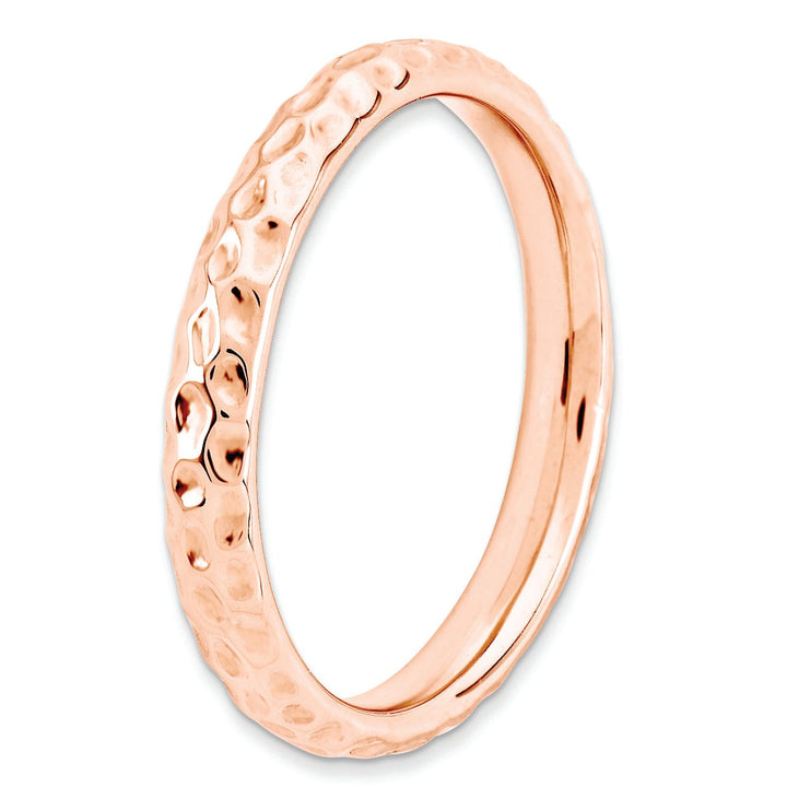 Stackable Expressions Pin Sterling Silver Pink-Plated Ring