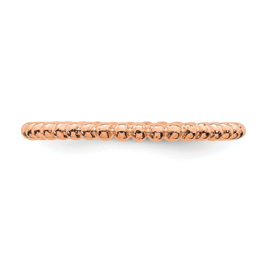 Stackable Expressions Pin Sterling Silver Pink-Plated Ring