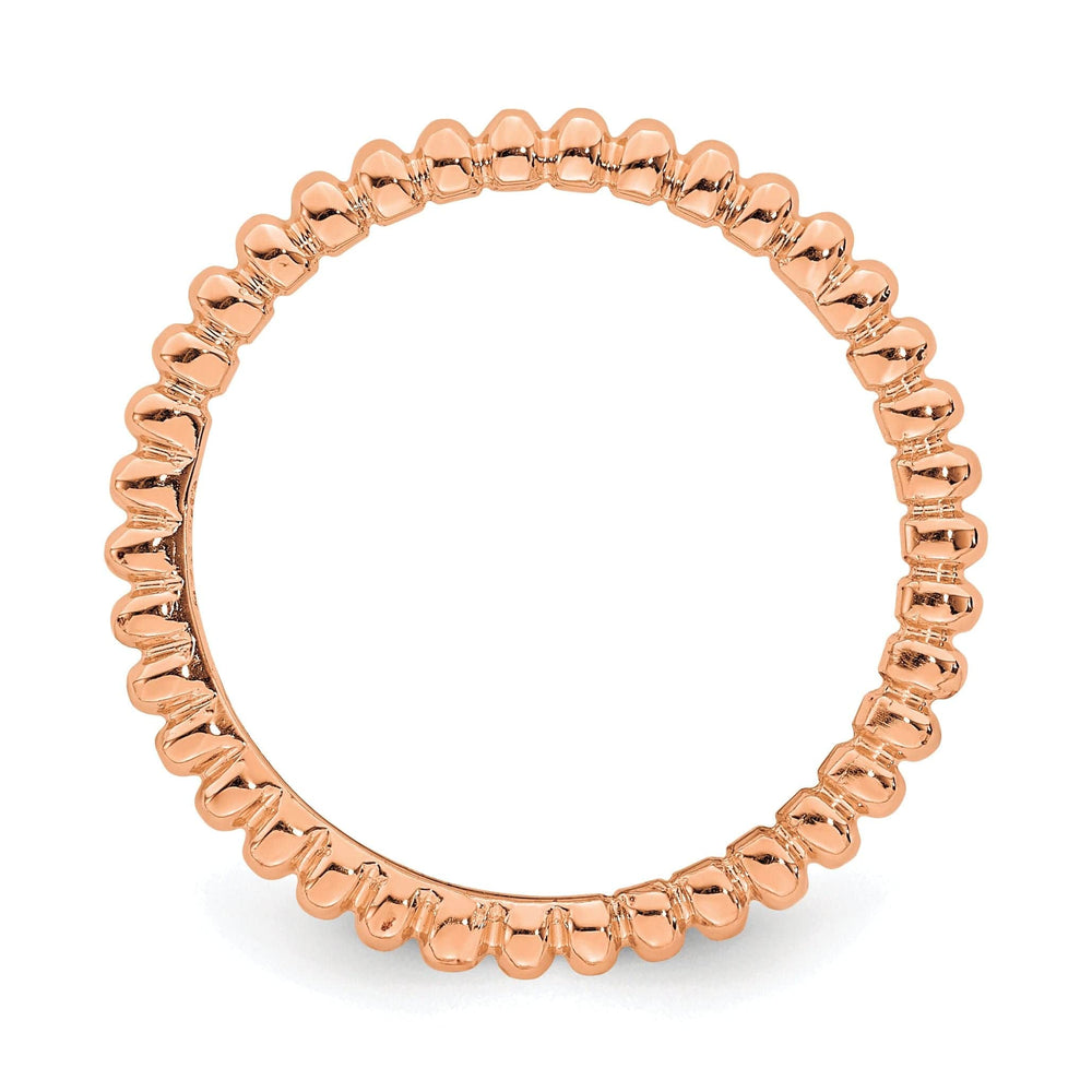 Stackable Expressions Pin Sterling Silver Pink-Plated Ring