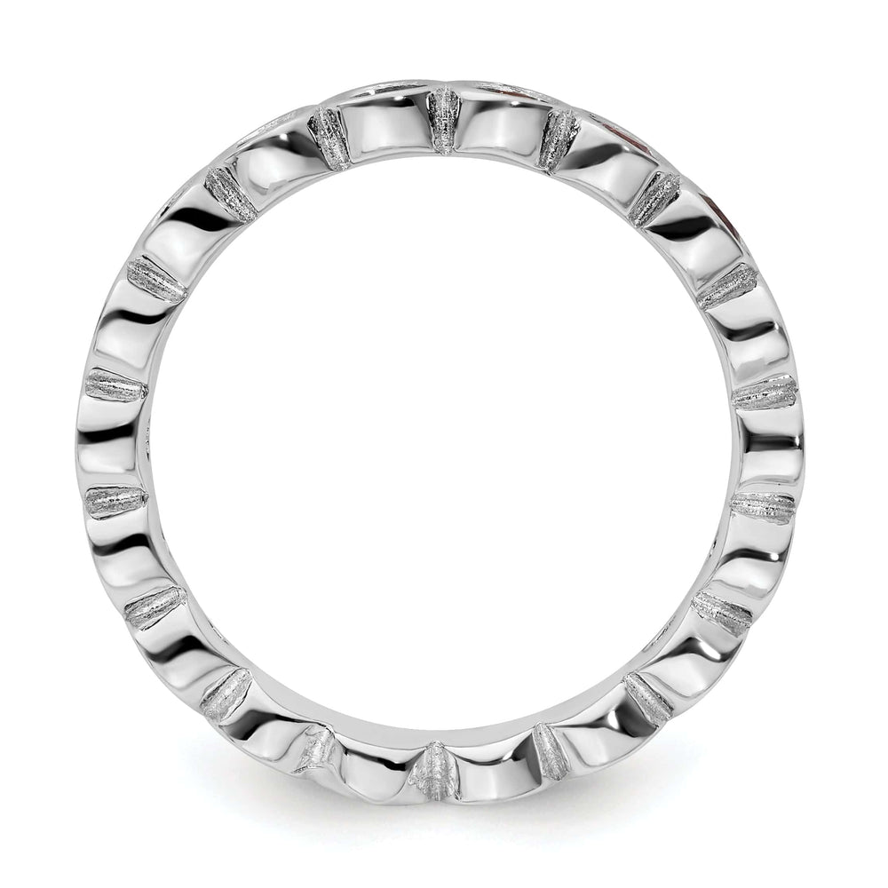 Stackable Expressions Pin Sterling Silver Pink Tourmaline Ring